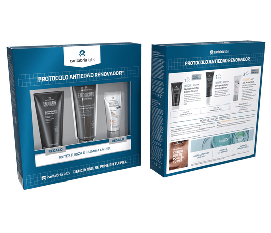 ENDOCARE Glycoperfect Serum + Heliocare Age Active + Cleanser – Gesichtspflege-Set