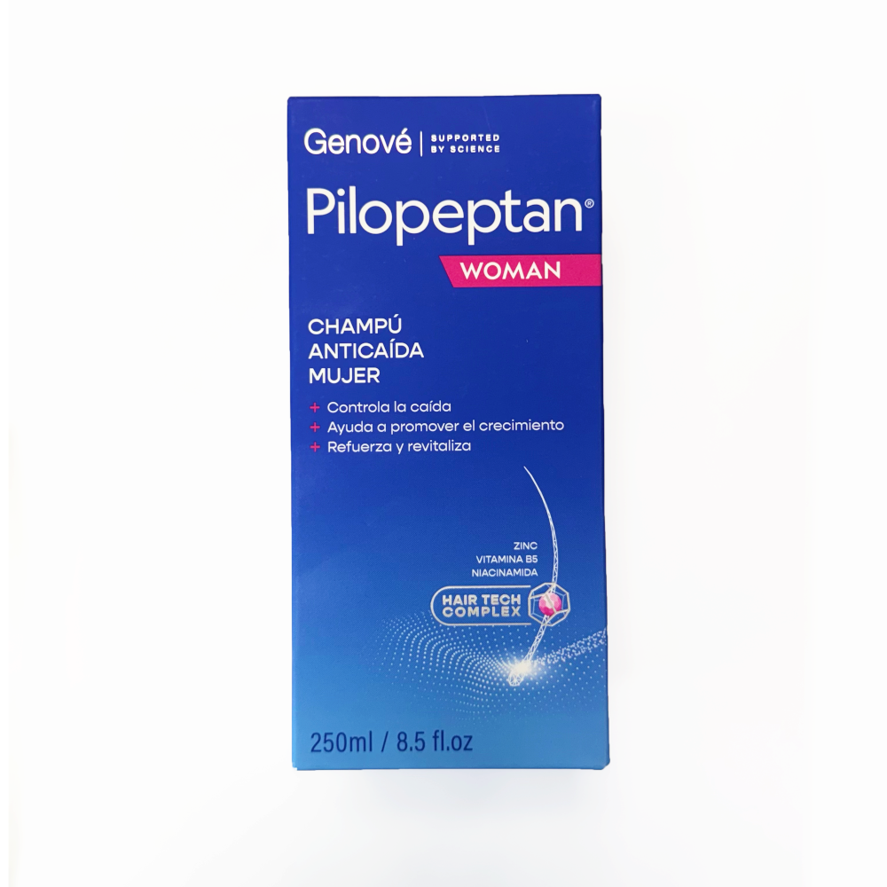 PILOPEPTAN Woman Shampoing Anti-Chute pour Femme 250 ml