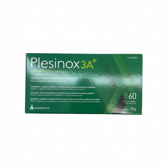 Plesinox 3A+ Complemento Alimenticio 60 Cápsulas