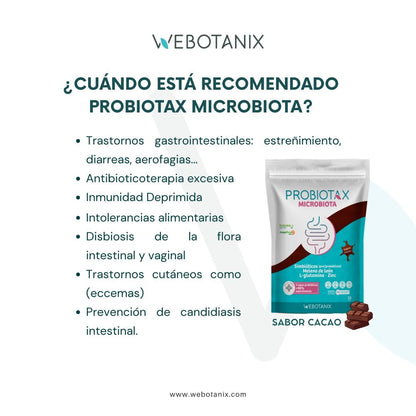 WeBotanix Probiotax Microbiota cacao 150g