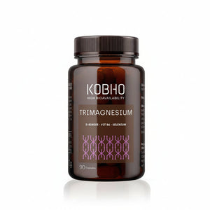 Kobho Trimagnesium 3 Types of Magnesium – 90 Capsules