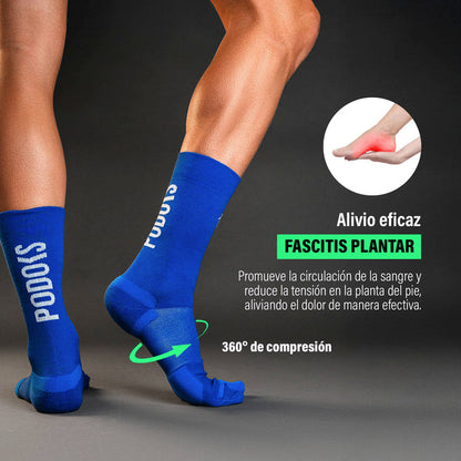 Podoks Calcetines Biomecánicos Running H5 Bleu Royal TS