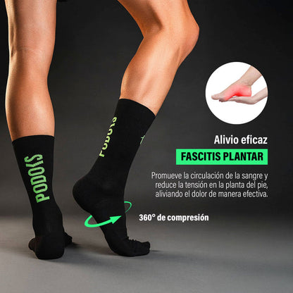 Podoks Calcetines Biomecánicos Running H5 Negros TXS