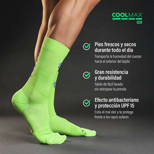 Podoks Calcetines Biomecânicos de Corrida H5 Verdes TXL