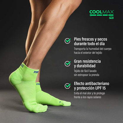 Podoks Calcetines Biomecánicos Running H2 Verdes TS
