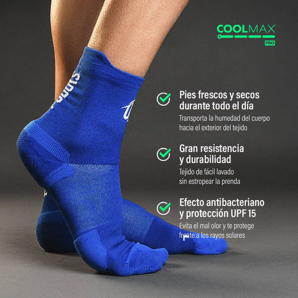 Podoks Calcetines Biomecánicos Running H3 Pro Azul Royal TM