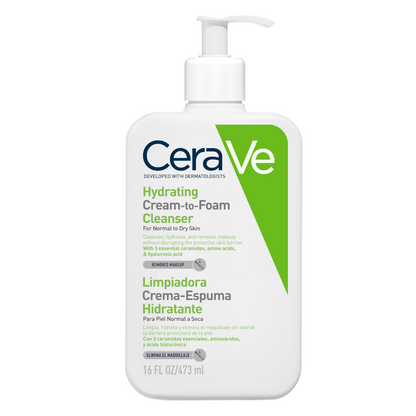 Limpiadora Crema-Espuma Hidratante 473ml