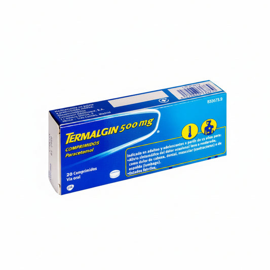 Termalgin 500 mg 12 Comprimidos Recubiertos