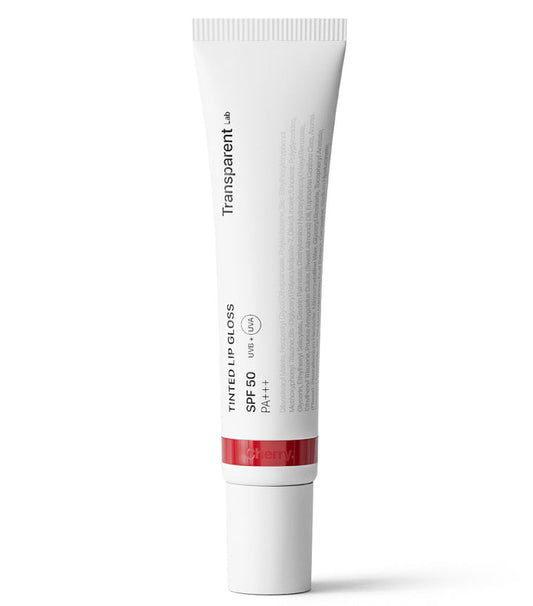 Transparent Lab Tinted Lipgloss Spf - Cherry 15ml