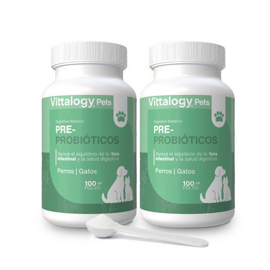 Vittalogy Pre-Probióticos 2x100 gr【PACK AHORRO】