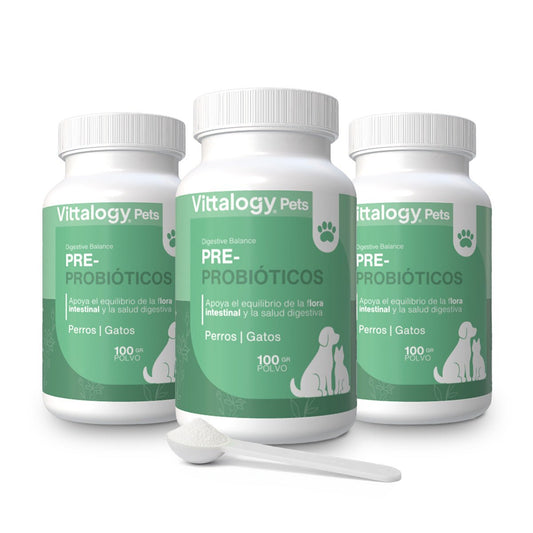 Vittalogy Pre-Probióticos 3x100 gr【PACK AHORRO】