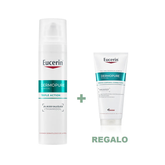 EUCERIN Dermopure Oil Control Sérum Triple Efecto 40ml + Dermopure Gel de Limpieza 20ml REGALO