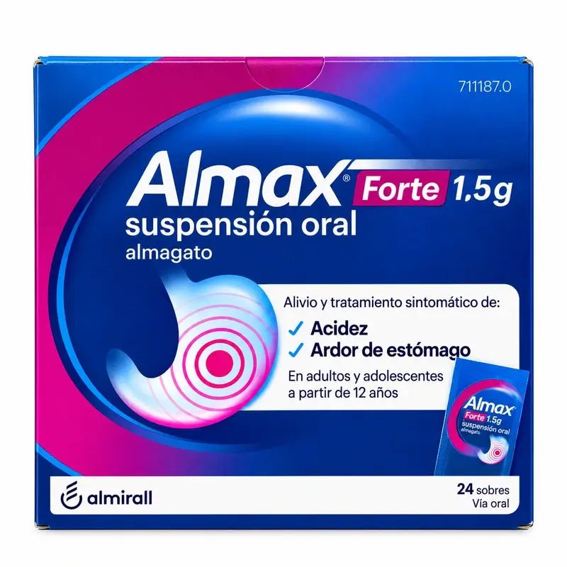 ALMAX FORTE Suspensión Oral 1.5G 24 Sobres