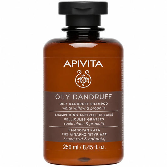 Apivita Champú Dermatológico Para Caspa Grasa 250ml
