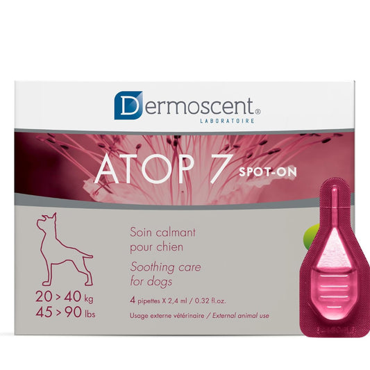 Dermoscent Atop7 Pipetas para Perros y Gatos 4 ud