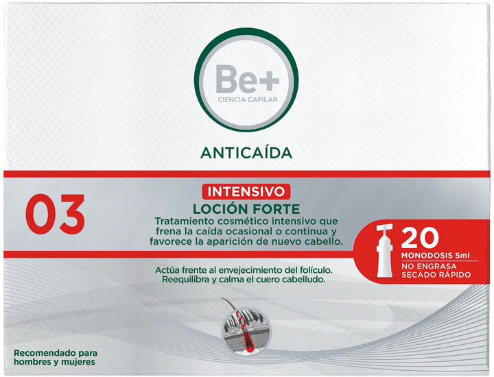 Be+ Anticaida Loción Forte 20x5ml-1