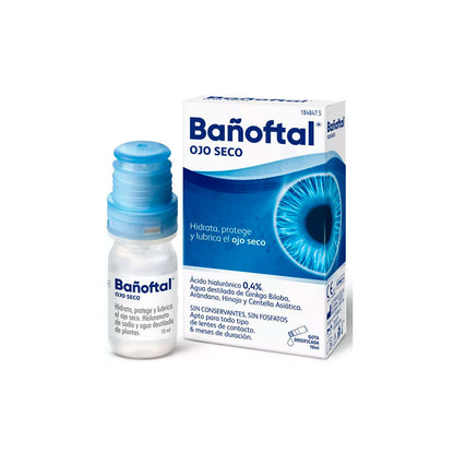 BAÑOFTAL Ojo Seco Multidosis 0,4% 10ml