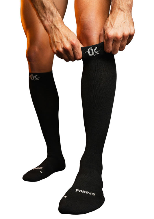 Podoks Calcetines Biomecânicos Confort H6 Piernas Cansadas Negros TXXL