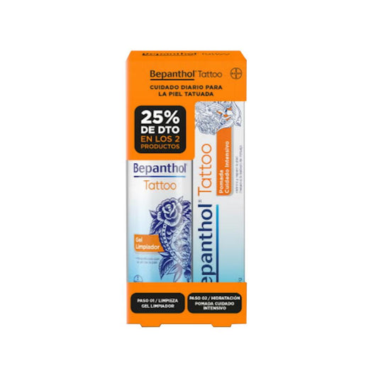 BEPANTHOL Pack Tattoo Pomada 30 g + Gel Limpiador 200 ml-1