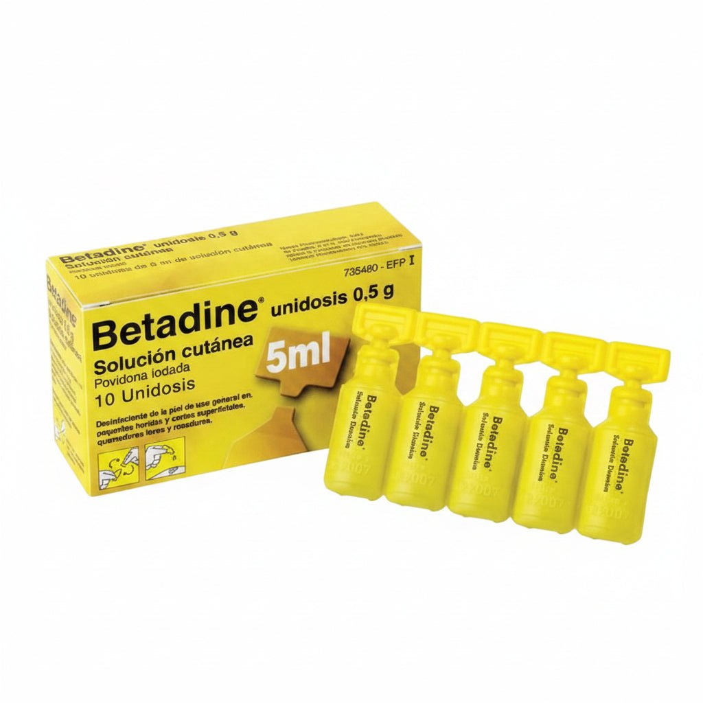 Betadine Unidosis 100 mg/ml Solución Cutanea 5 Unidosis 10 ml