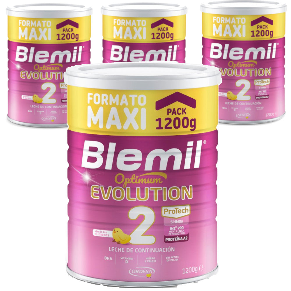 BLEMIL 2 Optimum Evolution Leche de Continuación Maxi Pack 4x1200g