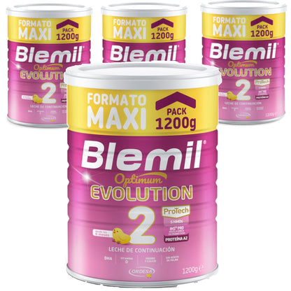 BLEMIL 2 Optimum Evolution Leche de Continuación Maxi Pack 4x1200g