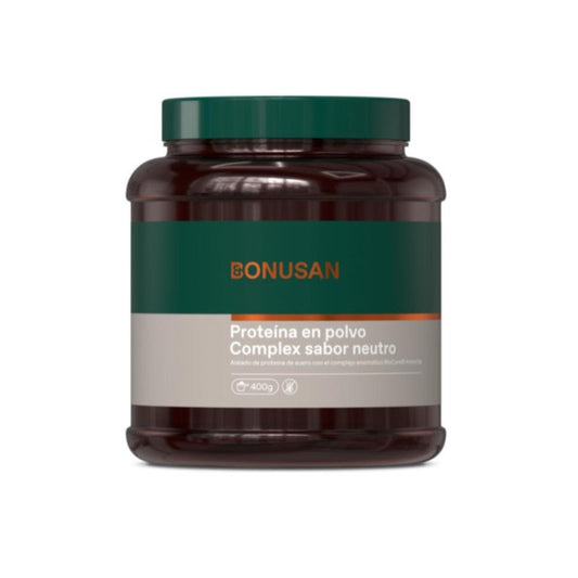 Bonusan Proteína en Polvo Complex Sabor Neutro 400 g-1