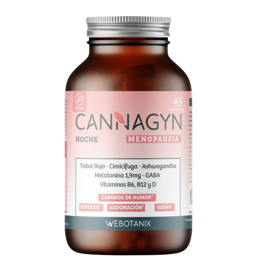 WeBotanix Cannagyn Menopausia Noche 45 cápsulas