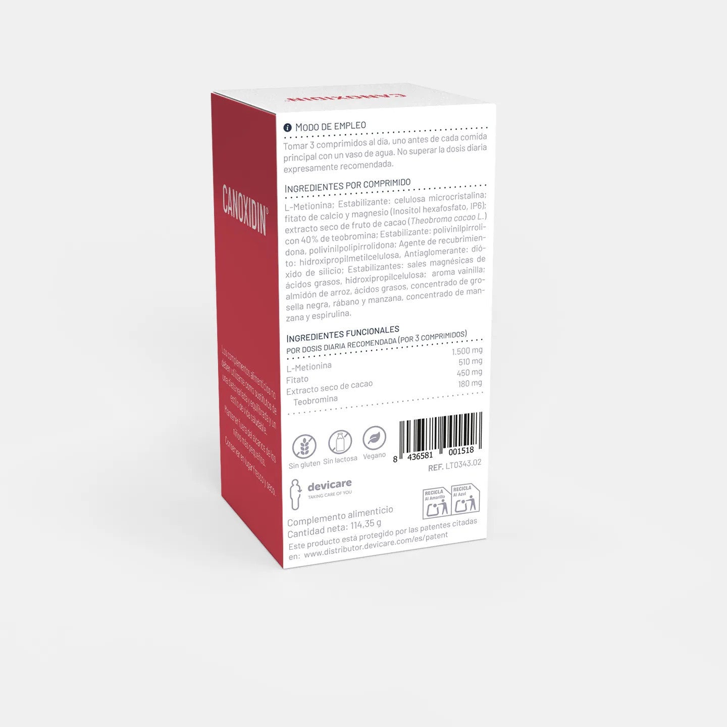 Devicare Canoxidin 90 compresse