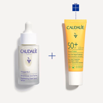 Caudalie Vinoperfect Serum 30ml + Vinosun Protect SPF50+ 20 ml
