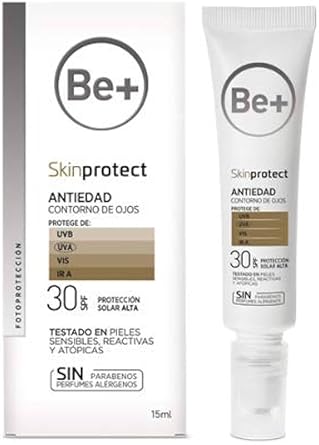 Be+ Skin Protect Antiedad Contorno de Ojos SPF30 Crema 15ml-1