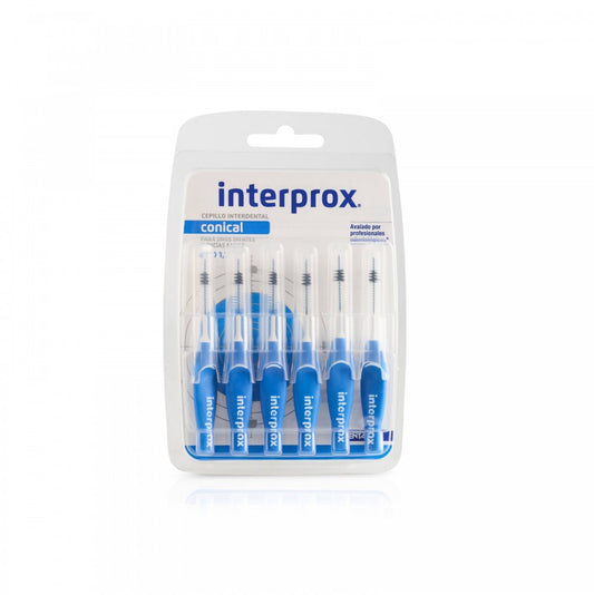 INTERPROX Escova Interproximal Cônica 1.3 x6
