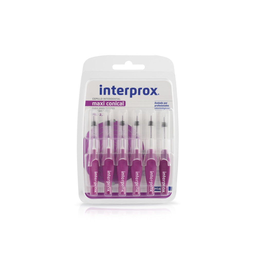 Interproxy Brushes INTERPROX Straight Maxi Conical Interdental Brush 2.3x6pcs - farma2go