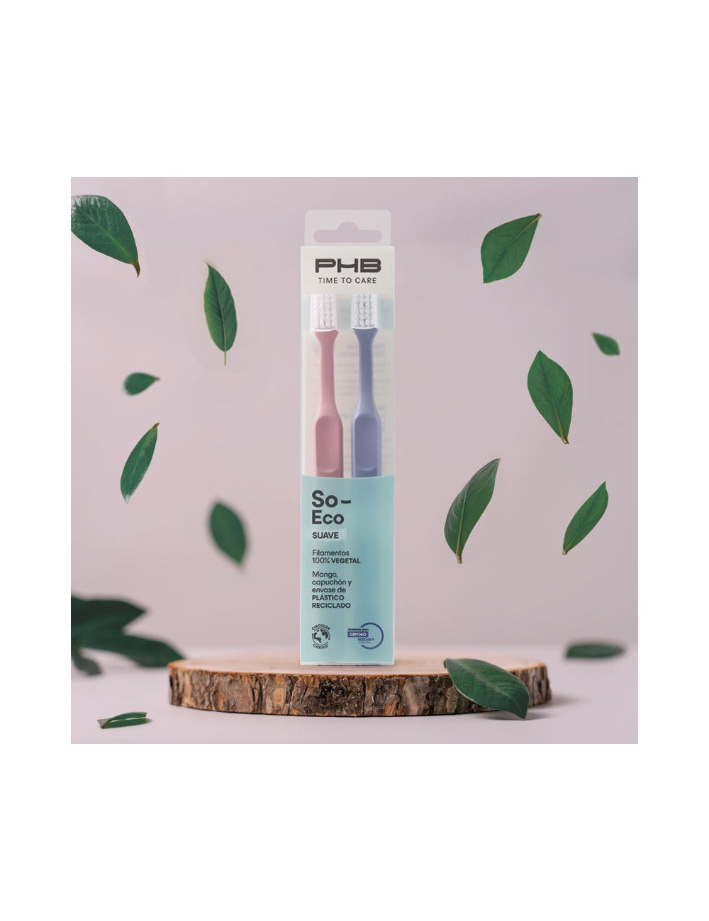 PHB Time To Care So Eco Soft Zahnbürste 2 Einheiten