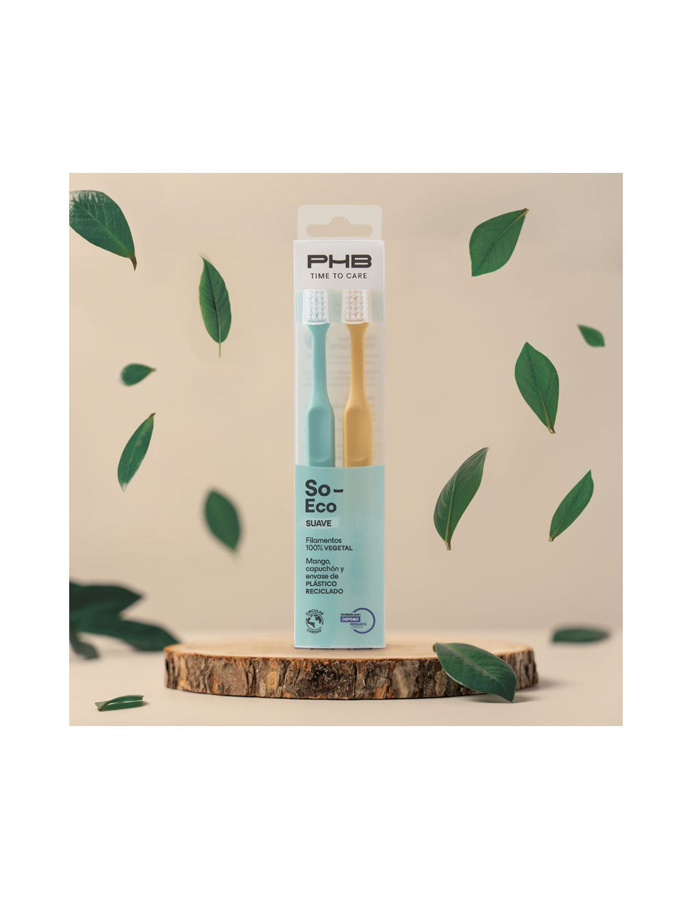 PHB Time To Care So Eco Soft Zahnbürste 2 Einheiten
