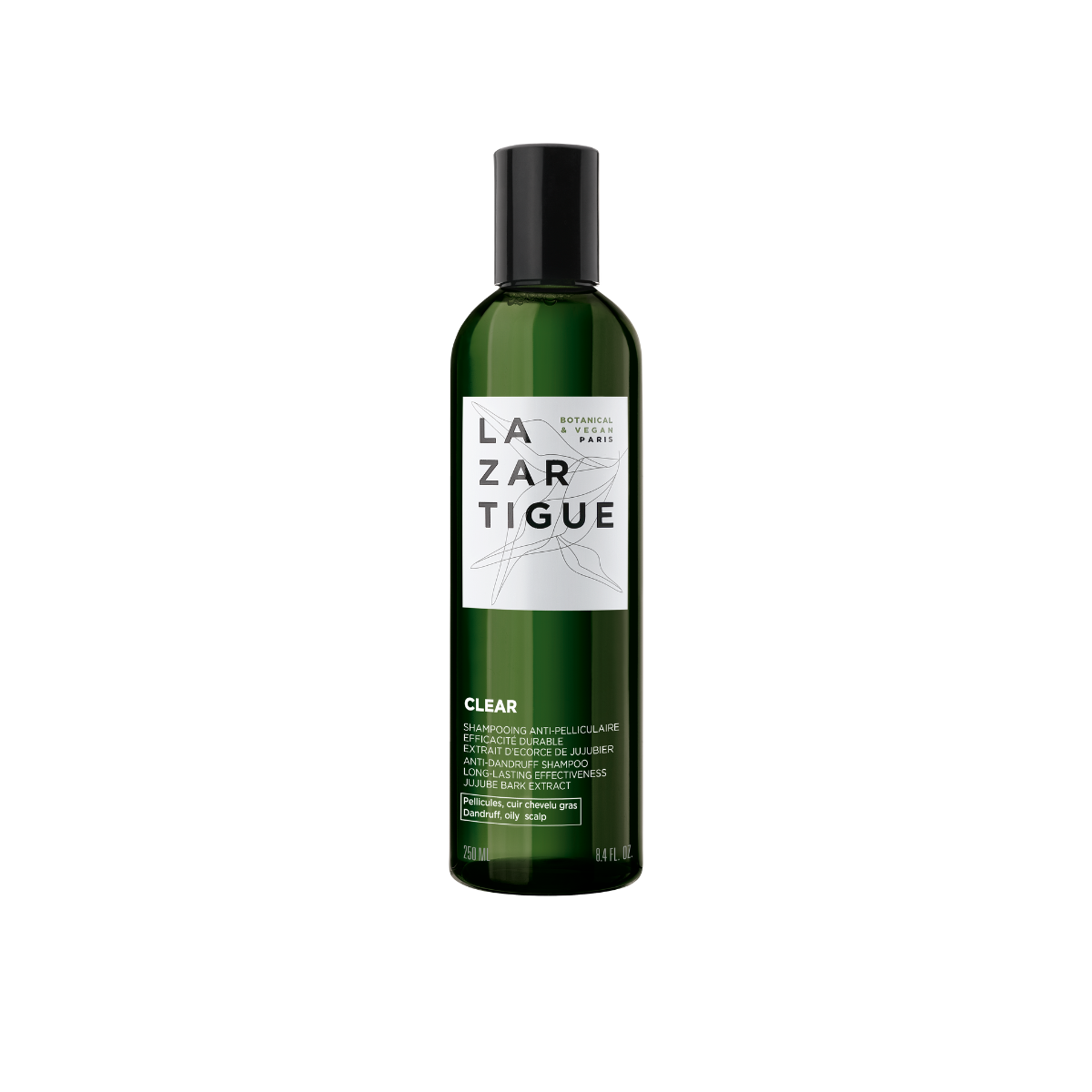 Lazartigue Clear Shampoo Cuoio Capelli Grassi 250ml