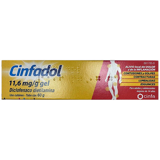 Cinfadol 11,6mg/g gel 60g