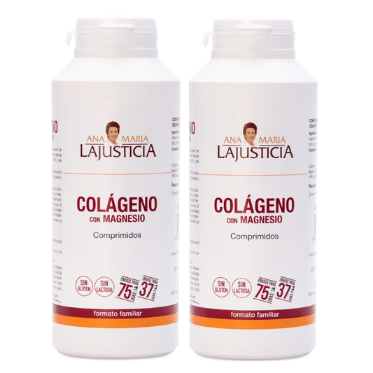 Ana María Lajusticia Colágeno + Magnesio Duplo 450 comp x 2 unidades
