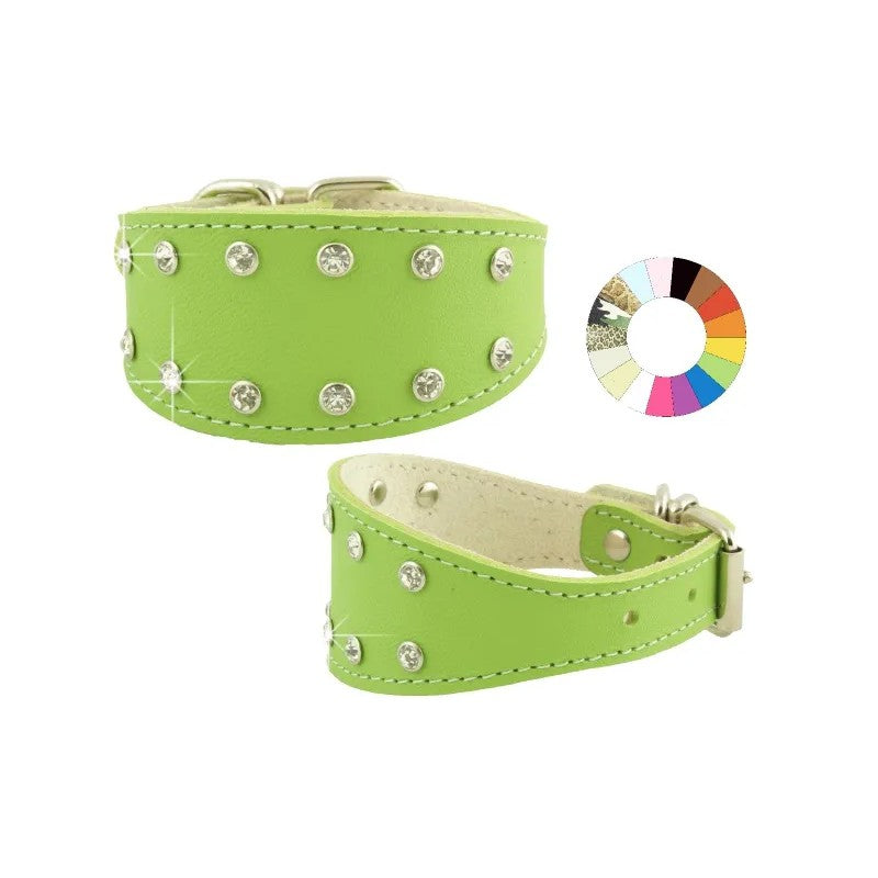 Youpet Coleira Galgo Fant 2F Mimt Ajustável 22-32cm