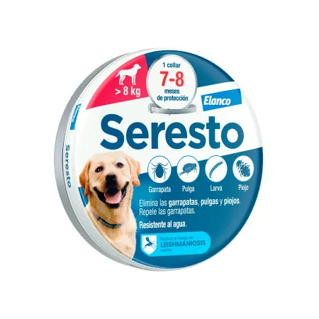 Seresto Collar Dogs + 8 Kg 70cm Can