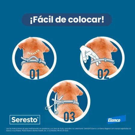 Seresto Collare Cani + 8 Kg 70cm Lattina