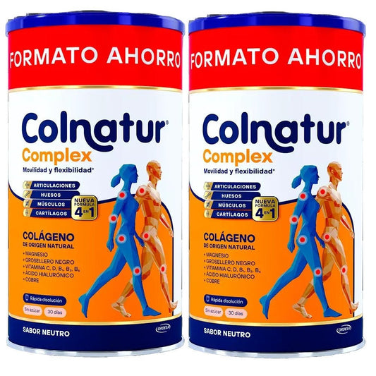 COLNATUR Complex Neutro Colágeno Soluble DUPLO 2x486g FORMATO AHORRO