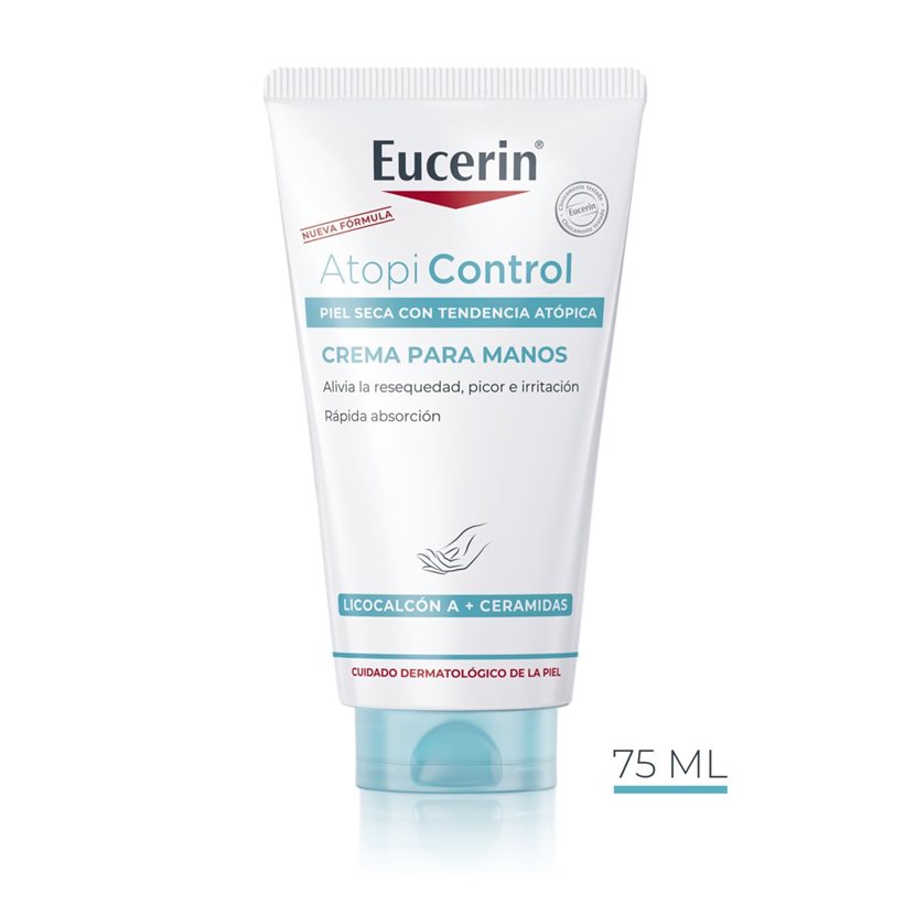EUCERIN AtopiControl Crema de Manos Piel Seca e Irritada 75ml