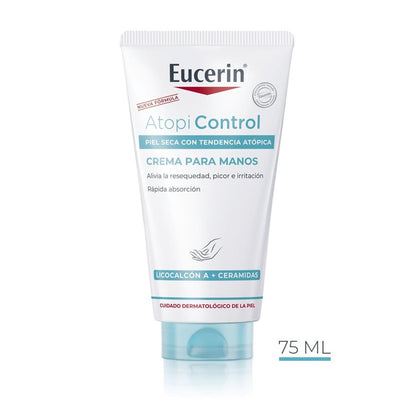 EUCERIN AtopiControl Crema de Manos Piel Seca e Irritada 75ml