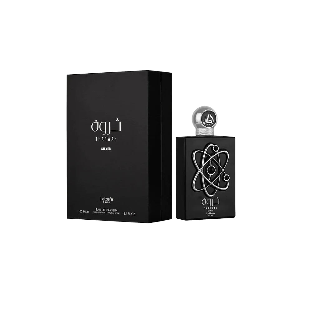 Lattafa Tharwah Silver Agua de Perfume 100ml-2
