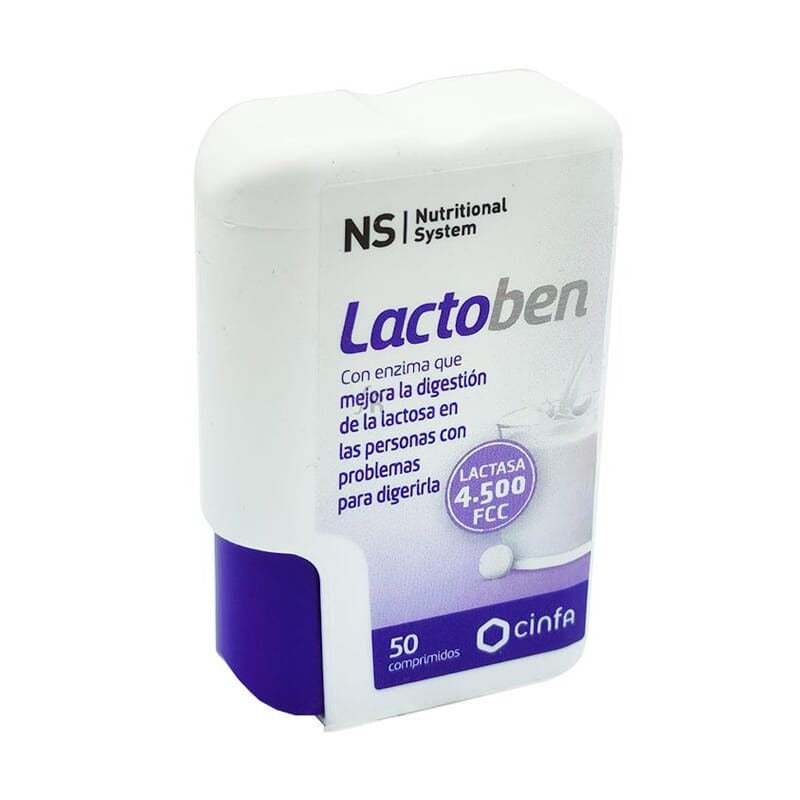 Nutritional System Lactoben Cápsulas 50 ud