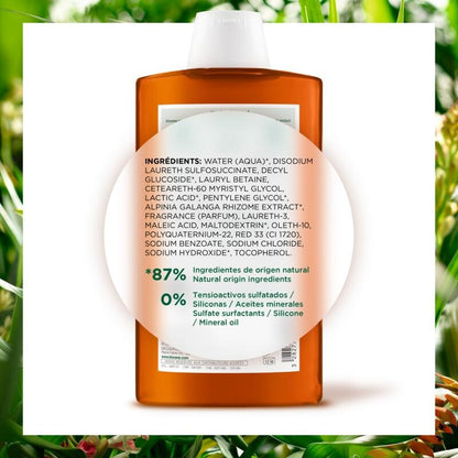 Klorane Champú Anticaspa Trattante Ri-equilibrante alla Galanga 200 ml