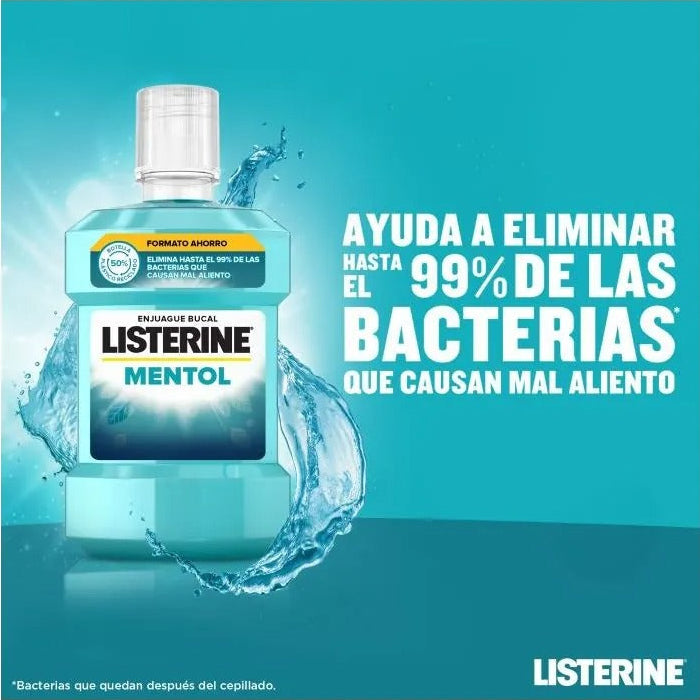 LISTERINE Menthol 750 ml