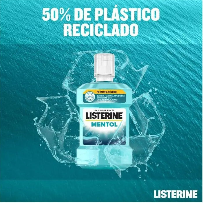 LISTERINE Menthol 750 ml