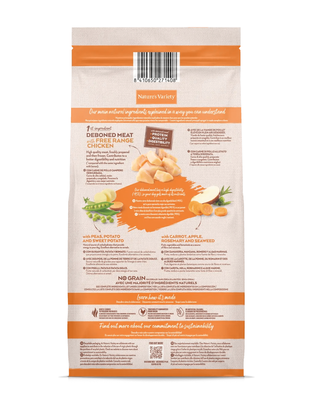 Affinity Nature's Variety Dog Healthy Grain Mini Adult Pollo 3kg